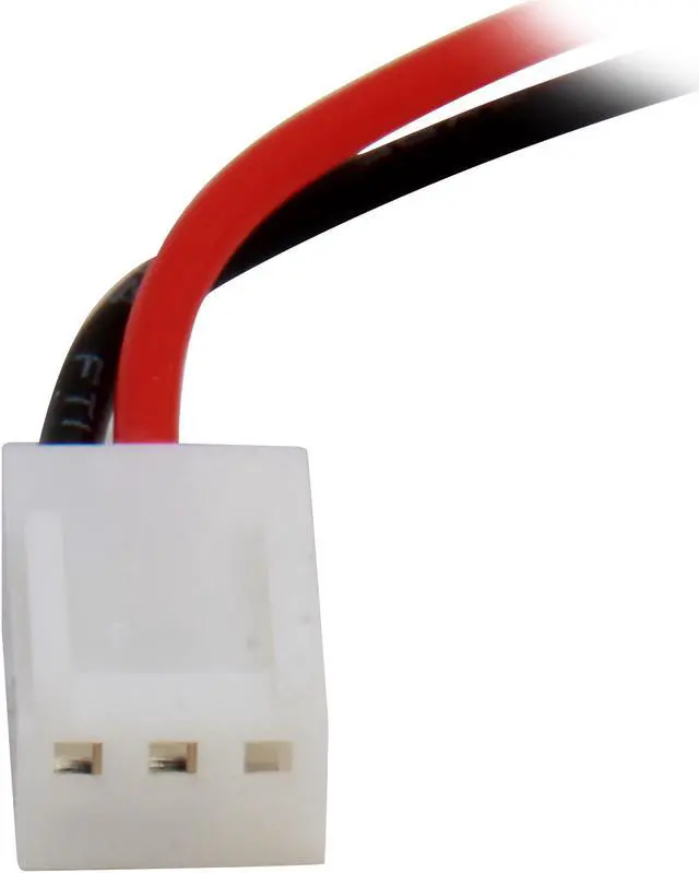 Alt view image 3 of 4 - KINGWIN ML-01 4 in. 4 Pin (M) to 3 Pin (F) Adapter Cable
