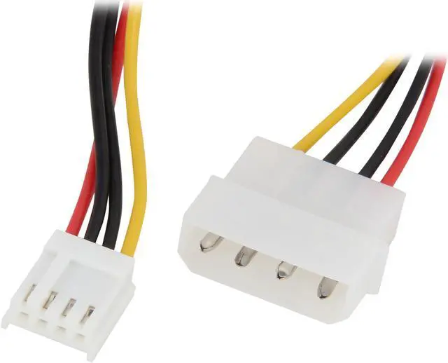 Main image of KINGWIN ML-03 4 Pin Molex(M) to 4 Pin Floppy(F) Power Adapter Cable Male to Female