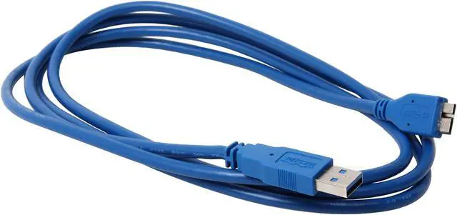 Alt view image 2 of 3 - Tripp Lite U326-006 Blue USB 3.0 Super Speed Device cable (A Male to Micro - B Male)