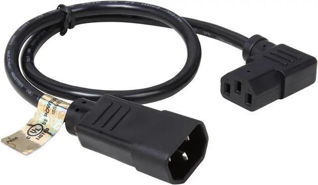 Alt view image 2 of 3 - Tripp Lite Model P004-002-13RA 2 ft. Power Extension Cable