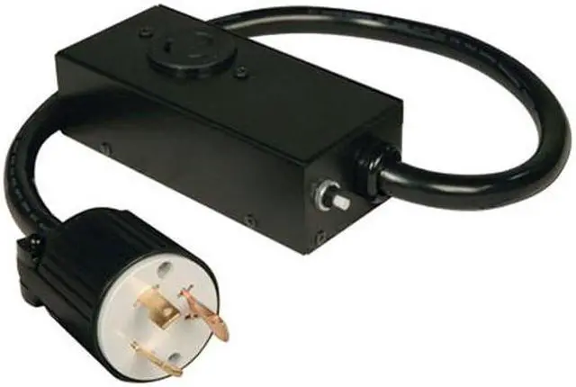 Main image of Tripp Lite Model P043-002 24" 10AWG Heavy Duty Power Cord with 20 AMP Breaker