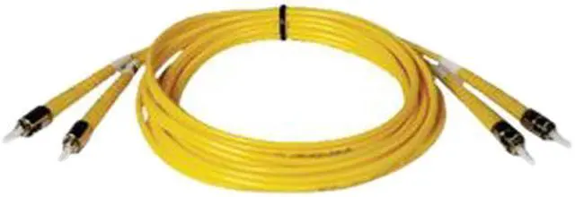 Alt view image 2 of 2 - Tripp Lite	N352-03M Duplex Singlemode 8.3/125 Fiber Patch Cable (ST/ST), 3M (10-ft.)