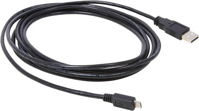 Alt view image 2 of 3 - Tripp Lite U050-010 Black USB2.0 A Male to Micro-B Male Device Cable