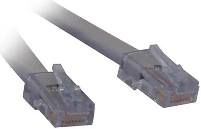 Alt view image 2 of 2 - TRIPP LITE N266-003 3 ft. Beige Shielded T1 RJ48C Cross-over Cable