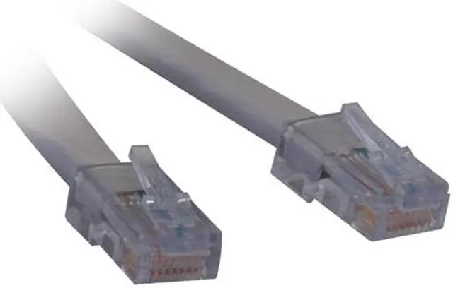Alt view image 2 of 2 - TRIPP LITE N266-005 5 ft. Beige Shielded T1 RJ48C Cross-over Cable