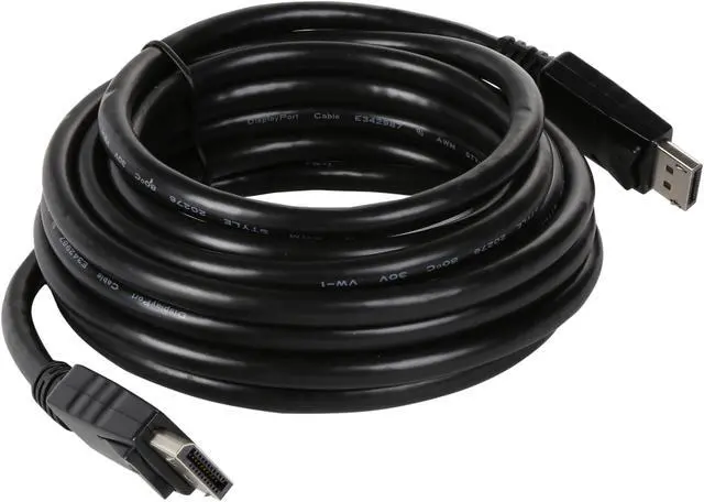 Alt view image 2 of 3 - Tripp Lite DisplayPort Cable with Latches (M/M), DP, 4K x 2K, 15-ft. (P580-015)