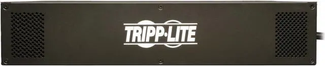 Alt view image 4 of 6 - Tripp Lite Metered PDU, 5.8 kW Single-Phase 208 / 240V Outlets (16 x C13 & 2 x C19), L6-30P, 12 Feet Cord, 2U Rack-Mount, TAA (PDUMH30HV)