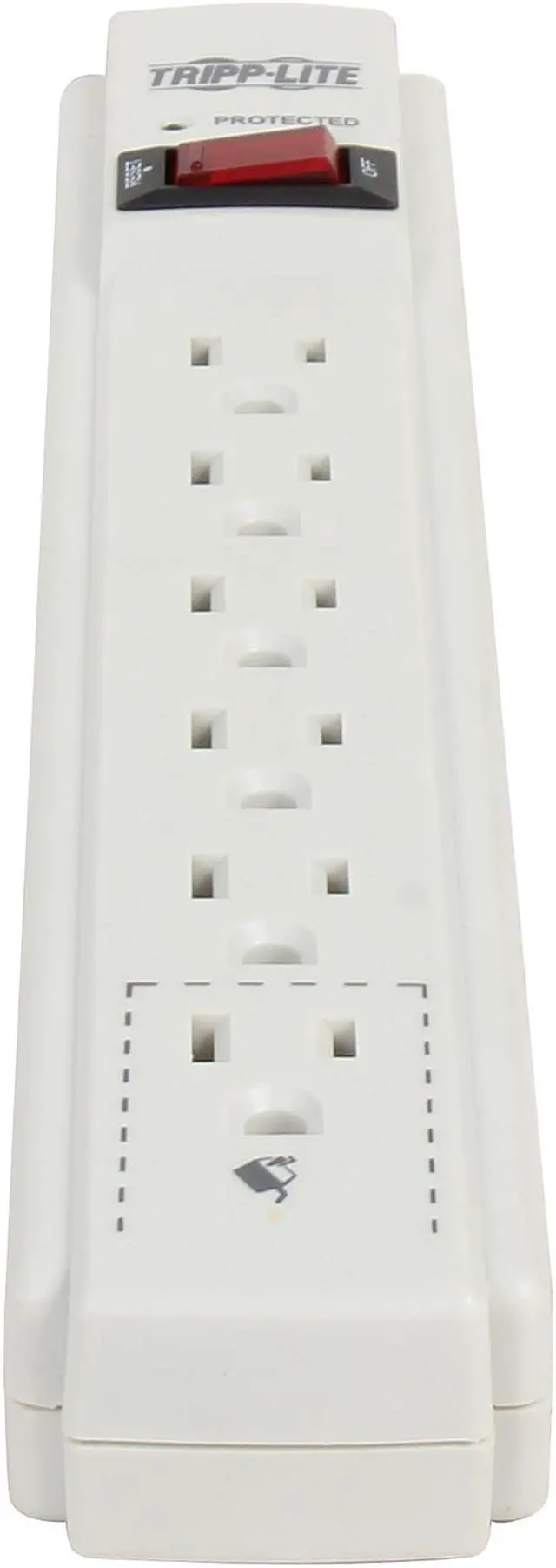 Alt view image 2 of 8 - TRIPP LITE TLP615 15 Feet 6 Outlets 790 Joules Surge Suppressor