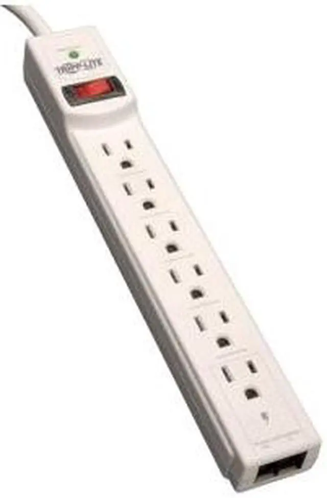 Main image of TRIPP LITE TLP608TEL 8 Feet 6 Outlets 990 Joules Surge Suppressor