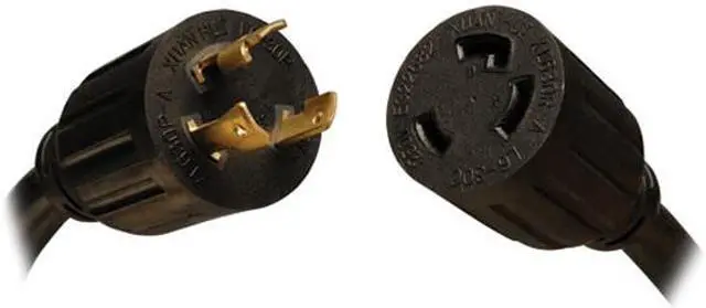 Main image of Tripp Lite Model P041-008 8 ft. 10AWG Heavy Duty Power Extension Cord, L6-30P to L6-30R