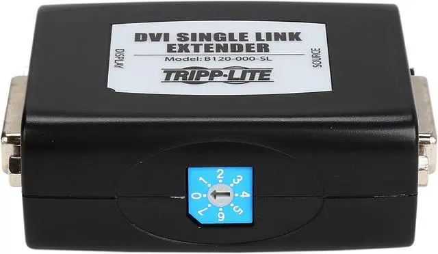 Alt view image 3 of 6 - Tripp Lite B120-000-SL DVI Single Link Signal Extender (DVI F/F)