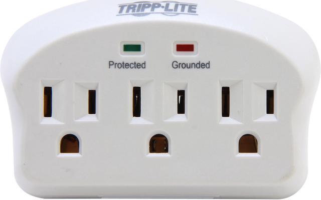 Alt view image 2 of 6 - Tripp Lite SK3-0 3 Outlet Direct Plug-In, 660 Joules Surge Suppressor