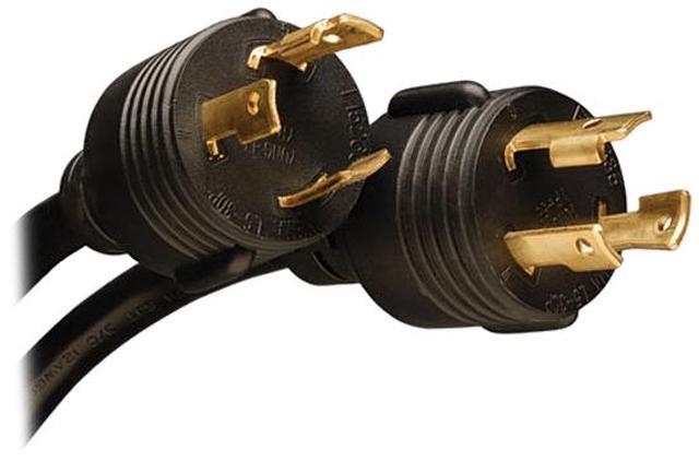 Alt view image 5 of 6 - Tripp Lite Metered PDU with ATS, 2.9 kW Single-Phase 120V Outlets (24 x 5-15/20R, 1 x L5-30R), 2 x L5-30P, 2 x 10 Feet Cords, 2U Rack-Mount, TAA (PDUMH30AT)