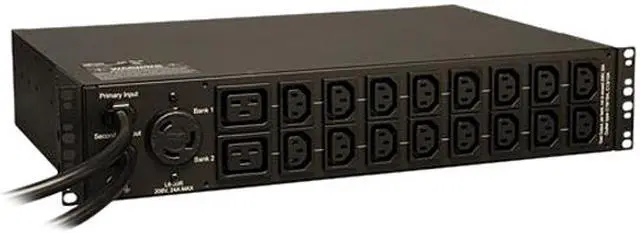 Main image of Tripp Lite PDUMH30HVAT Single Phase 30A 208V Auto Transfer Switch / ATS Metered PDU with Solid State Switching