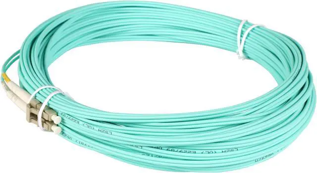 Alt view image 2 of 3 - Tripp Lite N820-15M 50 ft. Aqua Duplex Fiber Patch Cable