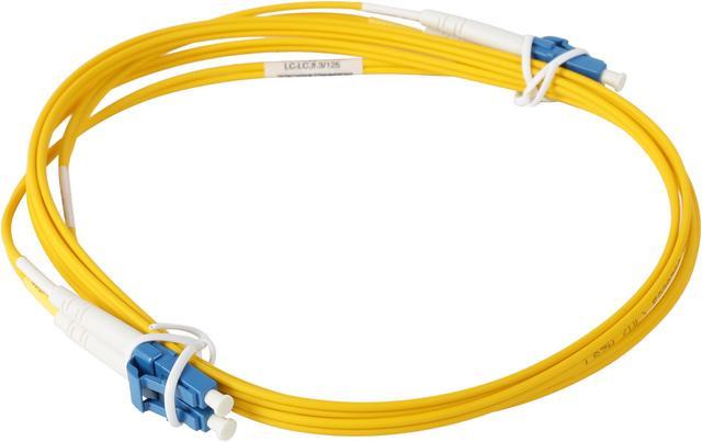 Tripp Lite 2M Duplex Singlemode 9/125 Fiber Optic Patch Cable LC/LC 6' 6ft  2 Meter - patch cable - 2 m - yellow - N370-02M - Fiber Optic Cables 