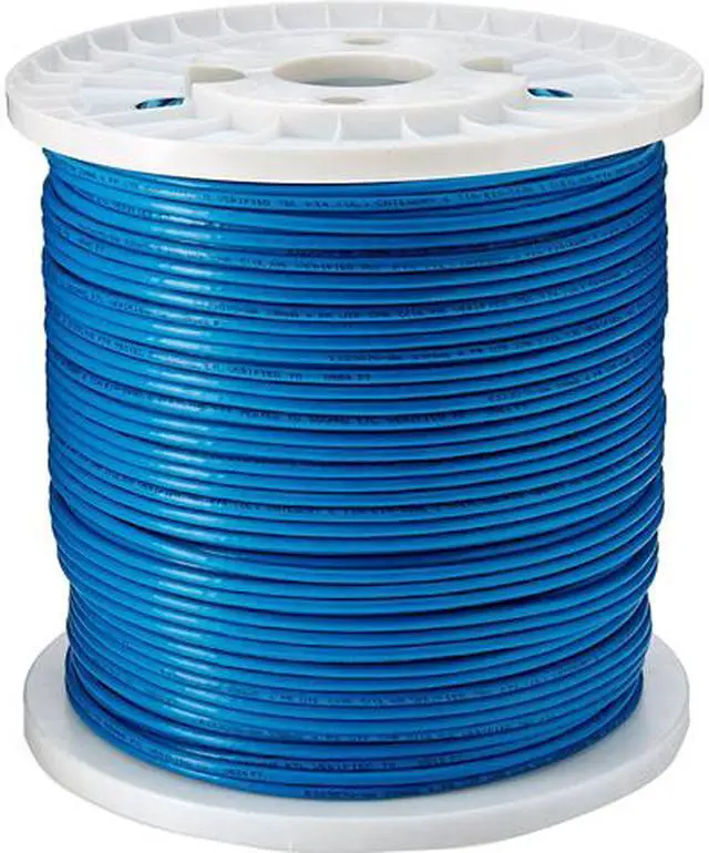 Main image of Tripp Lite Cat6 Gigabit Bulk Solid PVC Cable - Blue, 1000-ft. (N222-01K-BL)