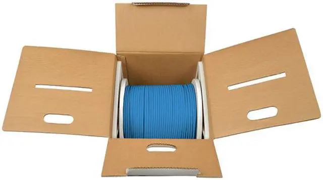 Alt view image 4 of 4 - Tripp Lite Cat6 Gigabit Bulk Solid PVC Cable - Blue, 1000-ft. (N222-01K-BL)