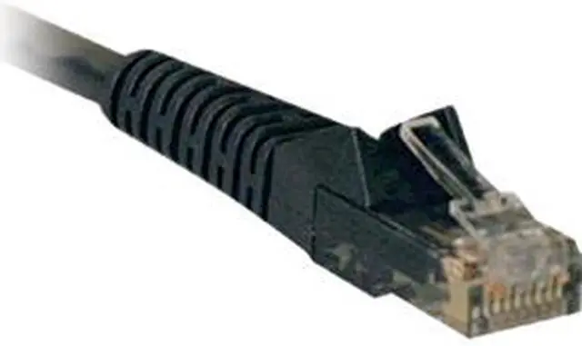 Main image of Tripp Lite N201-030-BK 30-ft. Cat6 Gigabit Snagless Molded Patch Cable(RJ45 M/M) – Black