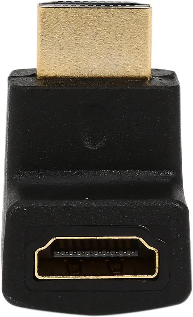 Alt view image 3 of 4 - Tripp Lite P142-000-UP HDMI Right Angle Up Adapter / Coupler, Male to Female