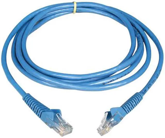 Main image of Tripp Lite N201-100-BL 100ft Cat6 Gigabit Snagless Molded Patch Cable RJ45 M/M BLUE 100