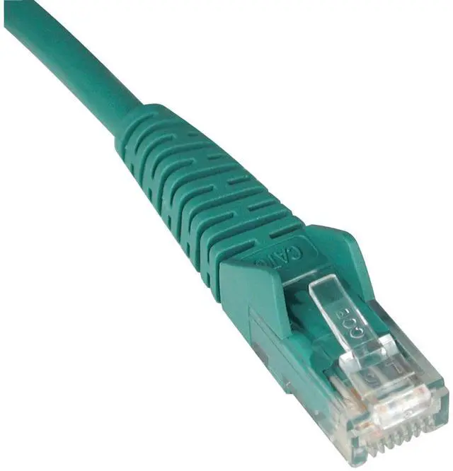 Main image of Tripp Lite 6-ft. Cat6 Gigabit Snagless Molded Patch Cable, Green