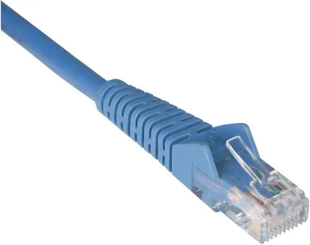 Main image of Tripp Lite N201-006-BL 6-ft. Cat6 Gigabit Snagless Molded Patch Cable, Blue
