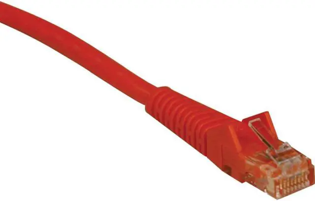 Main image of Tripp Lite 10-ft. Cat5e 350MHz Snagless Molded Cable (RJ45 M/M) - Orange