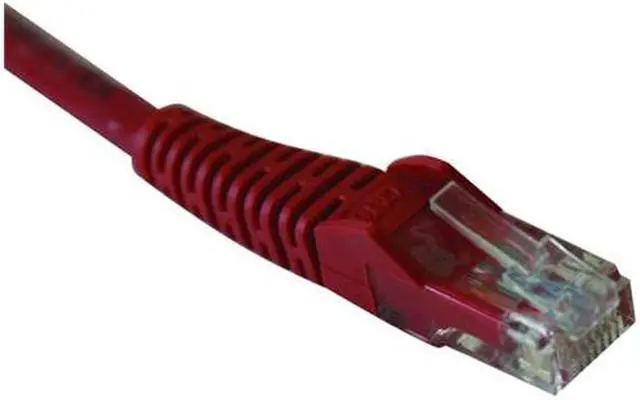 Main image of Tripp Lite 15-ft. Cat6 Gigabit Snagless Molded Patch Cable(RJ45 M/M) - Red