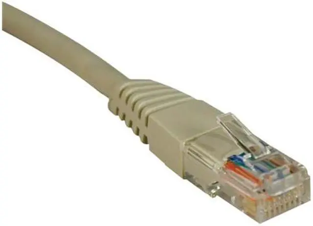Main image of Tripp Lite 12-ft. Cat5e 350MHz Molded Cable (RJ45 M/M) - Gray