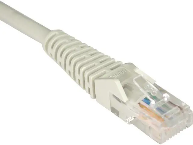 Main image of Tripp Lite 30-ft. Cat5e 350MHz Snagless Molded Cable (RJ45 M/M) - Gray