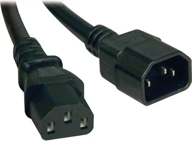 Main image of Tripp Lite 10-ft. 18AWG Power cord (IEC-320-C14 to IEC-320-C13)