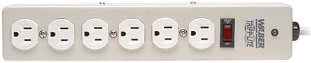 Alt view image 2 of 5 - Tripp Lite Waber DG115-SI 6-Outlet Surge Suppressor