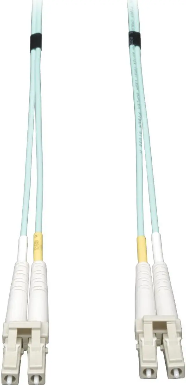 Main image of Tripp Lite 35M (115-ft.) 10Gb Duplex MMF 50/125 OM3 LSZH Patch Cable (LC/LC) - Aqua