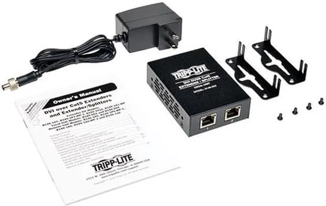 Alt view image 3 of 3 - Tripp Lite DVI over Cat5 Extender/Splitter, 2-Port B140-002
