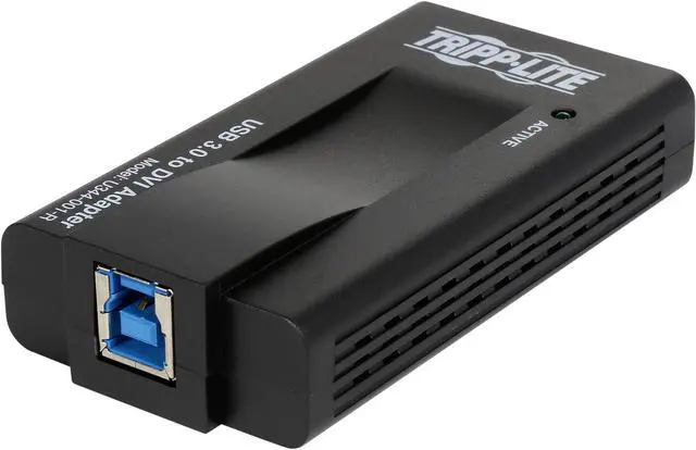 Main image of Tripp Lite U344-001-R USB 3.0 SuperSpeed to VGA-DVI Adapter, 512MB SDRAM – 2048x1152, 1080p