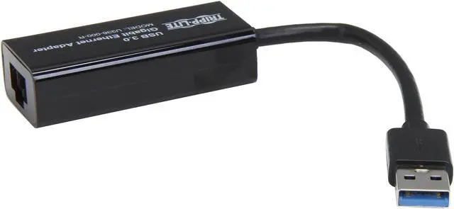 Alt view image 4 of 5 - Tripp Lite U336-000-R USB 3.0 to Gigabit Ethernet Adapter, 10/100/1000