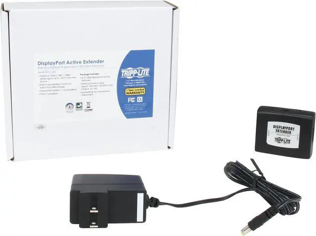 Alt view image 6 of 6 - Tripp Lite B121-000 Displayport Signal Extender ( Displayport F/F )