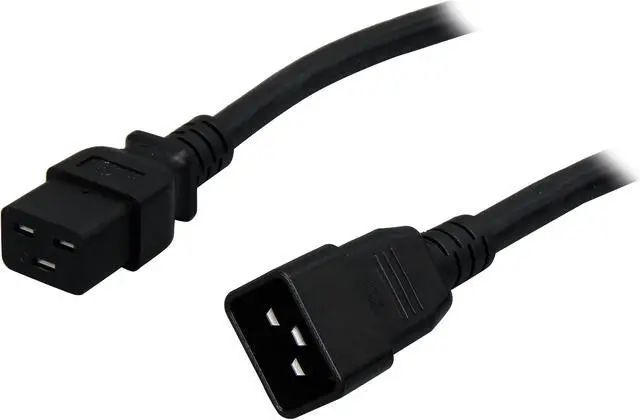 Main image of Tripp Lite Model P036-010 10 ft. 12AWG Heavy Duty Power Cord Blade Server C19 to C20