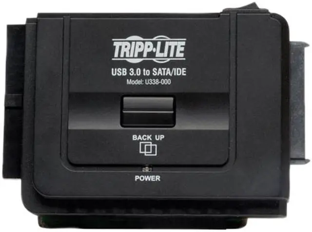 Alt view image 6 of 7 - Tripp Lite USB 3.0 to SATA / IDE Combo Adapter