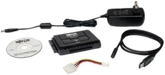 Alt view image 7 of 7 - Tripp Lite USB 3.0 to SATA / IDE Combo Adapter