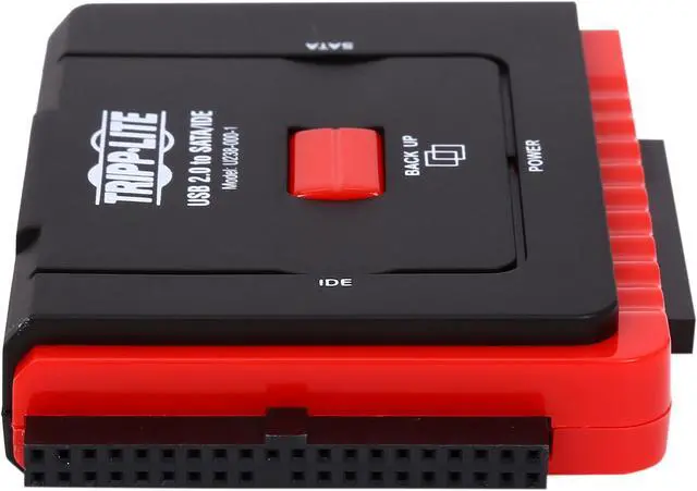 Alt view image 4 of 7 - Tripp Lite USB 2.0 to Serial ATA (SATA) and IDE Adapter for 2.5in / 3.5in / 5.25in Hard Drives (U238-000-1)