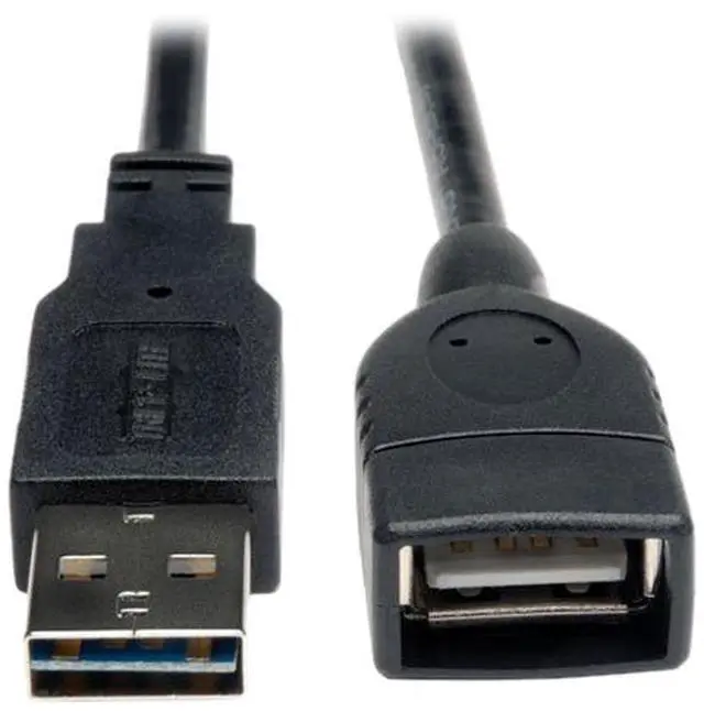 Main image of Tripp Lite Universal Reversible USB 2.0 A-Male to A-Female Extension Cable - 10ft
