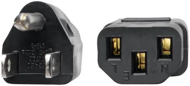 Alt view image 3 of 6 - Tripp Lite Universal Computer Power Cord, 13A, 16AWG (NEMA 5-15P to IEC-320-C13), 2-ft. (P006-002-13A)