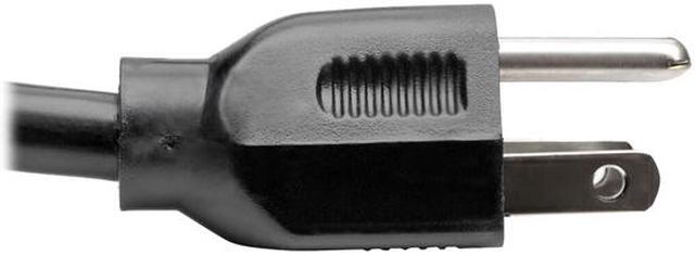 Alt view image 6 of 7 - Tripp Lite Heavy-Duty Power Extension Cord, 15A, 14AWG (NEMA 5-15P to NEMA 5-15R), 3-ft. (P024-003)