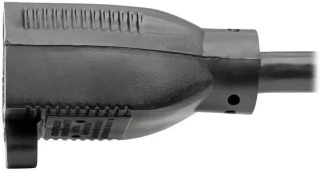 Alt view image 4 of 7 - Tripp Lite Heavy-Duty Power Extension Cord, 15A, 14AWG (NEMA 5-15P to NEMA 5-15R), 10-ft. (P024-010)