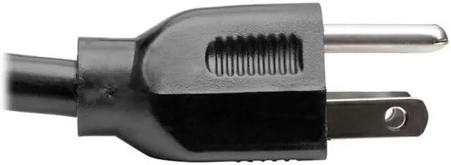Alt view image 6 of 7 - Tripp Lite Heavy-Duty Power Extension Cord, 15A, 14AWG (NEMA 5-15P to NEMA 5-15R), 10-ft. (P024-010)