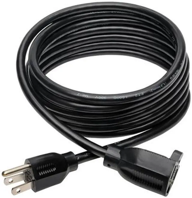 Alt view image 2 of 7 - Tripp Lite Standard Power Extension Cord, 13A, 16AWG (NEMA 5-15P to NEMA 5-15R), 10-ft. (P024-010-13A)