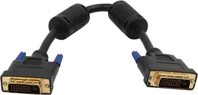 Alt view image 2 of 3 - Tripp Lite P560-001 Black & White DVI-D to DVI-D Male to Male Black & White DVI Dual Link TMDS Cable
