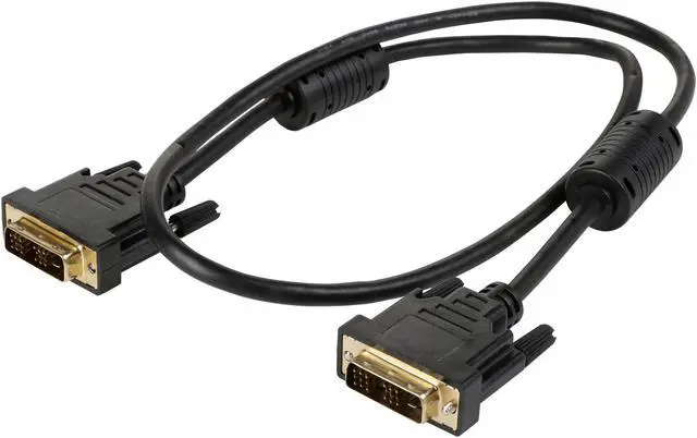 Alt view image 2 of 3 - Tripp Lite P561-003 Black DVI-D to DVI-D Male to Male Black & White DVI Single Link TMDS Cable